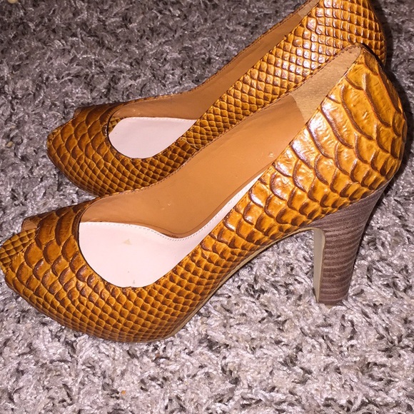 Nine West Shoes - Nice Nine West Peep Toe Heels